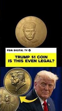 “Trump’s Face Is Now on Money — Here’s What’s Actually Wild About It” . Trump $1 coin #america