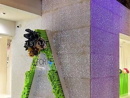 犹如暗夜星空的#透光水泥 告诉你怎么做的！#新型材料 #空间设计 #设计 #设计师