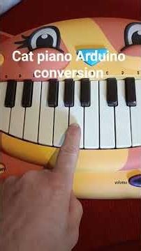 Cat piano Arduino midi conversion
