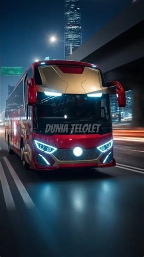 “Iron Man Bus Horn?! The Coolest Marvel Ride Ever! 🚍🔥”#bus