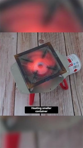 Turn Your Stove Into a Heater! 🔥 CAMPINGMOON Infrared Hack #shorts #camping