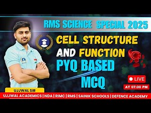 Cell structure and function | Science Class 9th | RMS | Cell structure MCQ & PYQ