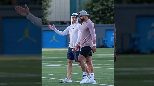#Cowboys Dak Prescott Workout With Private QB Coach John Beck