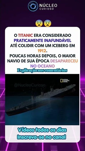 O naufrágio que CHOCOU o MUNDO!! #misterios #curiosidades