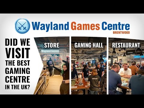 Great NEW Gaming Venue? Great Food? Wayland Games' Brand New Centre!