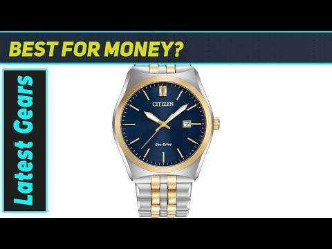 Citizen Classic Corso Eco-Drive: The Best Two-Tone Blue Dial Watch for Everyday Style