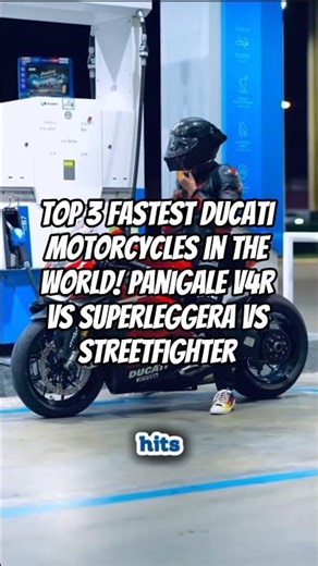Top 3 Fastest Ducati Motorcycles in the World! 🔥 Panigale V4R vs Superleggera vs Streetfighter