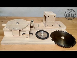 Make A Table Saw Blade Sharpener Jig - DIY Woodworking Tools