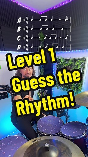 Level 1 Rhythm Challenge for Drummers