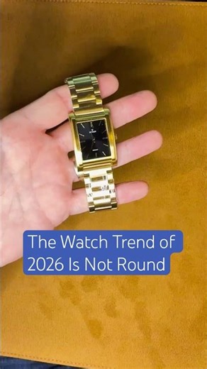 The Watch Trend of 2026 Is Rectangular