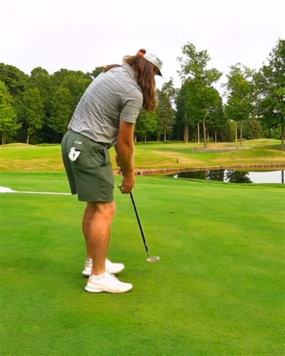 Playing hole 15 at Turtleback Golf Course! This was definitely one of my best holes of the day. Hit a solid iron shot to about 15 feet and drained the left to right swinger for the birdie 🐦 #fyp #golf #vir~ #foryou | Stay Until D