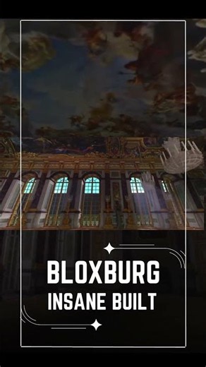 Insane Bloxburg palace build #roblox #robloxedit #bloxburgbuilds