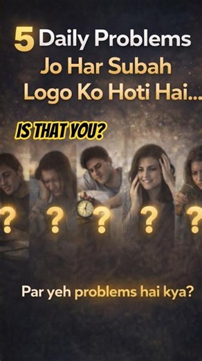 5 Morning Problems Most People Ignore 😳 | Low Energy, Hair Fall, Bloating #shorts