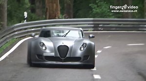 12K views · 203 reactions | The BMW V10-powered Wiesmann GT MF5 isn't easy to handle on a wet course. And that sound  | Biser3a | Facebook