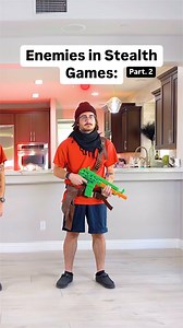 46K views · 19K reactions | Enemies in Stealth Video Games be like… part. 2 #gamingmemes #videogames | NicsNite | Facebook