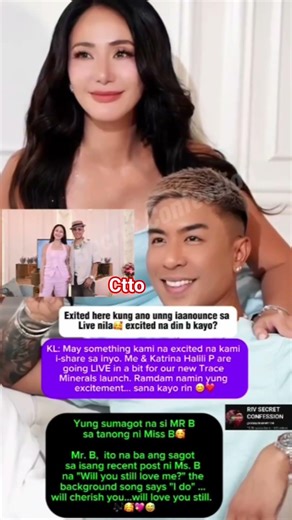 EXCITED NA DIN BA KAYO ANO AAMININ NI MR B AT MISS B S ATIN? SANA ANG SAVHIN SILA NG DALAWA 🤣🫣
