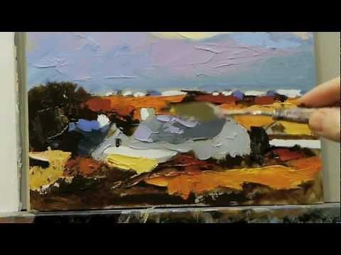 Acrylic Palette Knife Painting Techniques - Lesson 3 of 4