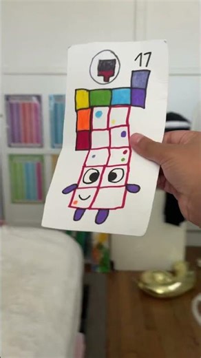 Numberblocks 17 Flying