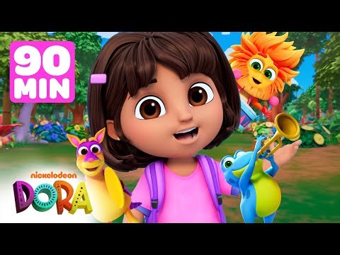 Dora Best of Season 1! w/ Swiper, Boots & MORE! #3 💗 90 Minutes | Dora & Friends
