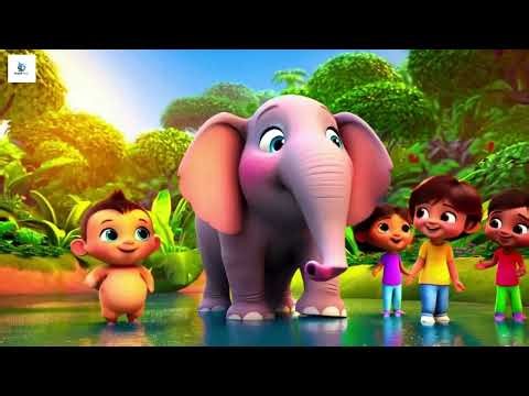 Baby Elephant | Get Up and Move Song for Kids | Fun Dance & Learning Song | Super Simple Songs