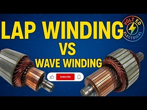 Lap Winding vs Wave Winding, Key Difference in DC Machine