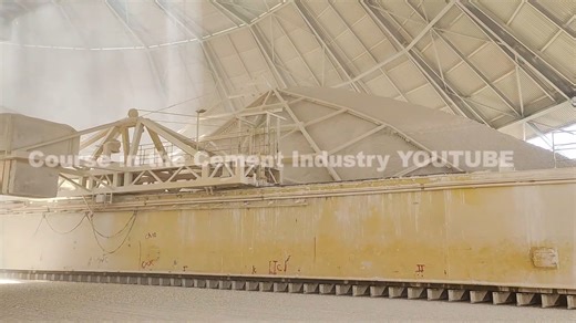 Stacker / Reclaimer for cement plant pre- blending To watch the full video, please visit our YouTube channel: https://youtu.be/HwIybyhOfT4 | Training courses in the cement industry