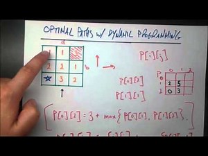 Finding Optimal Paths - Dynamic Programming