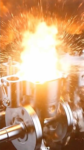 How a 4-Cylinder Diesel Engine Works? #viral #automobile #trending