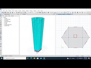 Tall Building | High Rise Building Modelling in ETABS