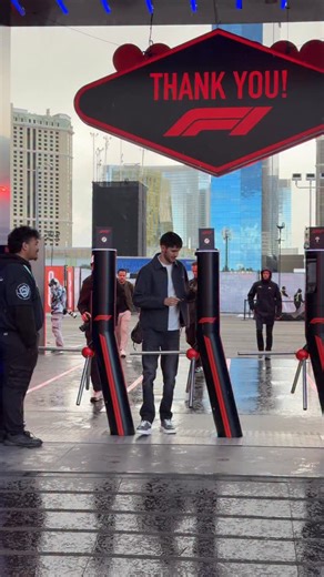 Esteban Ocon is Paddock ready @estebanocon @f1 @f1lasvegas #LasVegasGP | Visit Las Vegas