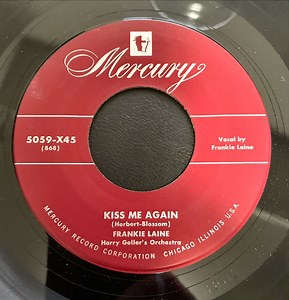 Frankie Laine - Kiss Me Again / By The Light Of The Stars