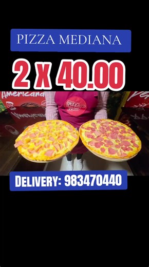 Promoción de Pizza Mediana en Cusco