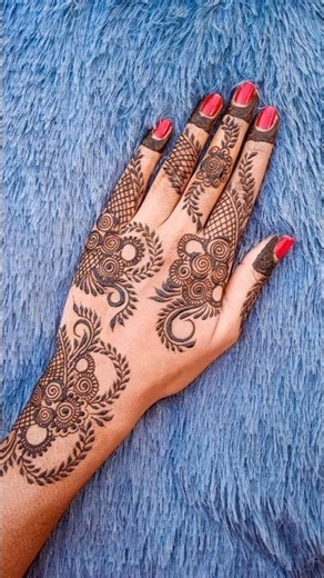 Mehndi design 🌷#mehndi #shorts #ytshorts #trending #viral #song #hennatatto