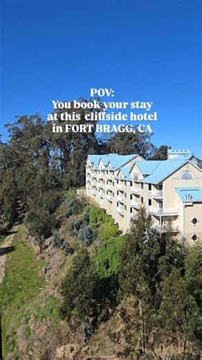 Set along the bluffs in Fort Bragg, CA, the North Cliff Hotel is perched above the Pacific with sweeping views of Noyo Harbor. Cliffside suites feature private balconies, fireplaces, and spa-style tubs, while the Coastal Trail sits just steps away. Harborfront restaurants are nearby, making it easy to enjoy fresh seafood and sunset views!! When are you coming to FORT BRAGG? #visitcalifornia #coastalretreat l #californiacoast #getaway | Visit Fort Bragg, California