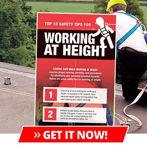 Top 10 Tips for Working at Height [Infographic] | Mazzella Companies