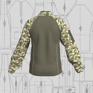 Combat Shirt Sewing Pattern PDF, Long Sleeve Army for Men, Sizes XS–M - Etsy