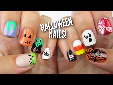 10 Halloween Nail Art Designs: The Ultimate Guide #2!