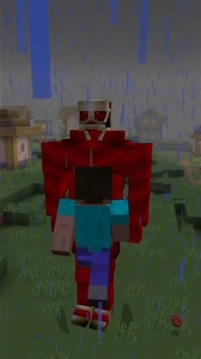 The Attack On Titan in #minecraft 😈#shorts #gaming