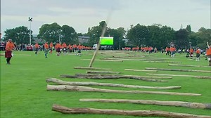Scottish history made  Caber tossing world record set in Inverness   Guinness World Records