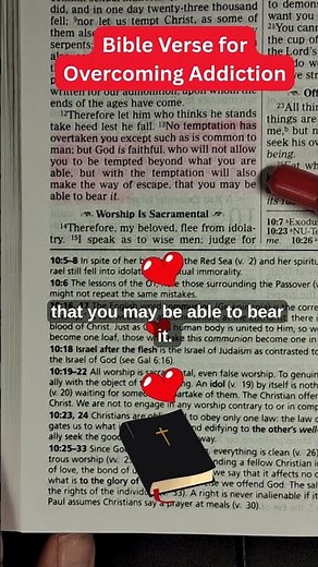 Bible reading Overcoming Addiction #jesus #bibleverse #addictionrecovery #godsword