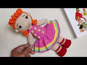 Boneca Amigurumi Sara 3 Palavrinhas Passo A Passo Parte 1/2