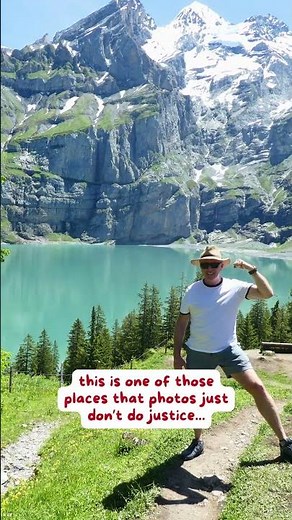 Oeschinensee: Switzerland's Most Beautiful Alpine Lake? 💦