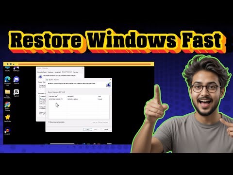How To Restore Windows 11 To A Previous Date | Fix Errors & Revert Updates (2026)