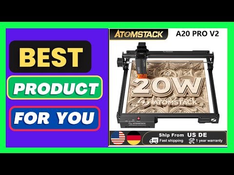 Atomstack A20 PRO V2 20W Laser Engraving Machine