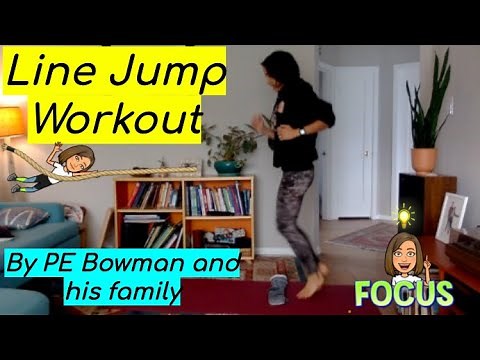Line Jump Workout by PE Bowman