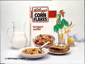 Kellogg's Corn Flakes - Cornelius Rooster - Rising Sun Commercial [Multilanguage] (1990-1993)