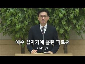 회중 찬양_예수 십자가에 흘린 피로써 (141장), 사랑침례교회, 정동수 목사, 킹제임스 흠정역 성경, 찬양, 찬송, (2023. 1. 15)