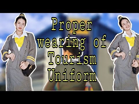 Tourism Student Uniform in Sti/ Proper Wearing of Uniform/ Tourism Student/ by Lj Eugenio Tv