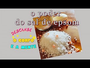 The benefits of Epsom salt and a recipe for medicinal bath salts for pain, arthritis, and inflamm...