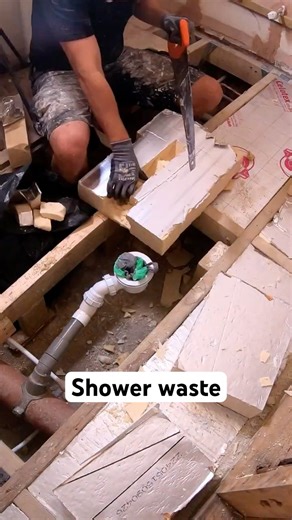 How We Rebuilt Our Shower Waste